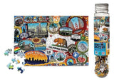 California! - Road Trip | Micro Puzzles | 150 Pieces | Micro Jigsaw Puzzle - Puzzles +