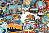 California! - Road Trip | Micro Puzzles | 150 Pieces | Micro Jigsaw Puzzle - Puzzles +