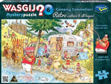Camping Commotion! - Mystery No.6 | Wasgij? | Holdson | 500 XL Pieces | Jigsaw Puzzle - Puzzles +