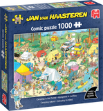 Camping In The Forest | Jan van Haasteren | Jumbo | 1000 Pieces | Jigsaw Puzzle - Puzzles +