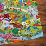 Campsite Capers - Jokesaws | Andy Tudor | Gibsons | 1000 Pieces | Jigsaw Puzzle - Puzzles +