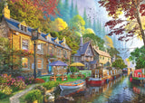 Canal Side Lane - Down the Lane No.6 | Ravensburger | 1000 Pieces | Jigsaw Puzzle - Puzzles +
