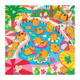Capybara Pool Day | Mudpuppy | 500 Pieces | Jigsaw Puzzle - Puzzles +