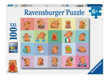 Capybara | Ravensburger | 100 XXL Pieces | Jigsaw Puzzle - Puzzles +