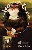 Cat Art Mona Lisa | TOI | 126 Pieces | Mini Jigsaw Puzzle - Puzzles +