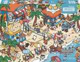 Cat Beach | Fusion | Botop | 1000 Pieces | Jigsaw Puzzle - Puzzles +