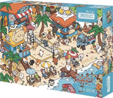 Cat Beach | Fusion | Botop | 1000 Pieces | Jigsaw Puzzle - Puzzles +