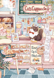 Cat Cafe | Botop Fusion | 500 Piece Puzzle | Jigsaw Puzzle - Puzzles +