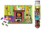 Cat House | Micro Puzzles | 150 Pieces | Micro Jigsaw Puzzle - Puzzles +