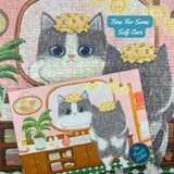 Cat In The Bathroom - Miss Wenly | The Puzzle Collab | 500 Pieces | Jigsaw Puzzle - Puzzles +