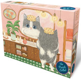 Cat In The Bathroom - Miss Wenly | The Puzzle Collab | 500 Pieces | Jigsaw Puzzle - Puzzles +