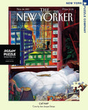 Cat Nap - Jean-Jacques Sempé | New York Puzzle Company | 1000 Pieces | Jigsaw Puzzle - Puzzles +