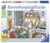 Cat Nap | Ravensburger | 500 Extra Large Pieces | Jigsaw Puzzle - Puzzles +
