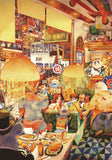 Cat Restaurant | Fusion | Botop | 1000 Pieces | Jigsaw Puzzle - Puzzles +