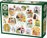 Cat Thoughts - Mary Lake-Thompson | Cobble Hill | 1000 Pieces | Jigsaw Puzzle - Puzzles +