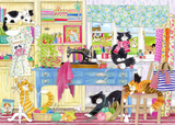 Catastrophe Cottage - Kate Mawdsley | Gibsons | 4 X 500 Pieces | Jigsaw Puzzle - Puzzles +
