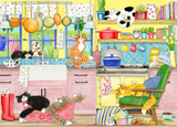Catastrophe Cottage - Kate Mawdsley | Gibsons | 4 X 500 Pieces | Jigsaw Puzzle - Puzzles +