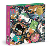 Catmas Chaos - Maria Kee | Galison | 500 Pieces | Jigsaw Puzzle - Puzzles +