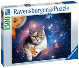 Cats In Outer Space | Ravensburger | 1500 Pieces | Jigsaw Puzzle - Puzzles +