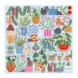 Cats In The Houseplants - Holly Maguire | Galison | 500 Pieces | Jigsaw Puzzle - Puzzles +