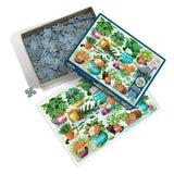 Cats vs Plants | Cobble Hill | 500 Pieces | Jigsaw Puzzle - Puzzles +
