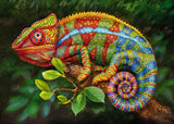 Chameleon | CherryPazzi | 1000 Pieces | Jigsaw Puzzle - Puzzles +