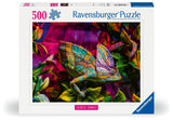 Chameleon | Colourful Animals | Ravensburger | 500 Pieces | Jigsaw Puzzle - Puzzles +