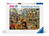 Chaos in the Gallery | Ravensburger | 1000 Pieces | Jigsaw Puzzle - Puzzles +