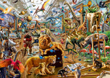 Chaos in the Gallery | Ravensburger | 1000 Pieces | Jigsaw Puzzle - Puzzles +