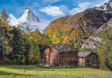 Charming Matterhorn | Clementoni | 500 Pieces | Jigsaw Puzzle - Puzzles +