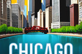 Chicago Sunrise | Micro Puzzles | 150 Pieces | Micro Jigsaw Puzzle - Puzzles +