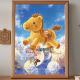 Childhood | Botop Blackcard | 300 Pieces | Jigsaw Puzzle - Puzzles +