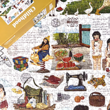 Childhood | Botop Fusion | 1000 Pieces | Jigsaw Puzzle - Puzzles +