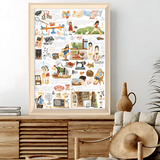 Childhood | Botop Fusion | 1000 Pieces | Jigsaw Puzzle - Puzzles +