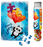 Choose Joy - Puzzle Pandas | Micro Puzzles | 150 Pieces | Micro Jigsaw Puzzle - Puzzles +