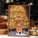 Christmas | Botop Blackcard | 300 Pieces | Jigsaw Puzzle - Puzzles +
