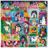Christmas Cats - Lydia Graves | Eeboo | 1000 Pieces | Jigsaw Puzzle - Puzzles +