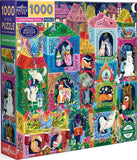 Christmas Cats - Lydia Graves | Eeboo | 1000 Pieces | Jigsaw Puzzle - Puzzles +