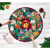 Christmas Countdown | Ridley's | 1000 Pieces | Circular Jigsaw Puzzle - Puzzles +