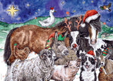 Christmas Farm | Ravensburger | 1000 Pieces | Jigsaw Puzzle - Puzzles +