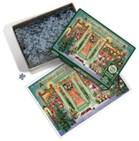 Christmas Flower Shop - Barbara Behr | Cobble Hill | 1000 Pieces | Jigsaw Puzzle - Puzzles +