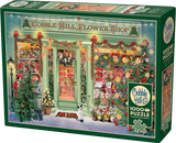Christmas Flower Shop - Barbara Behr | Cobble Hill | 1000 Pieces | Jigsaw Puzzle - Puzzles +