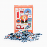 Christmas | Happily | 99 Pieces | Mini Jigsaw Puzzle - Puzzles +