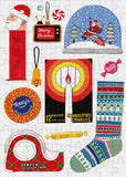 Christmas | Happily | 99 Pieces | Mini Jigsaw Puzzle - Puzzles +