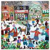 Christmas In The Square - Vanessa Bowman | Eeboo | 1000 Pieces | Jigsaw Puzzle - Puzzles +