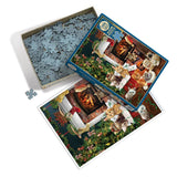 Christmas Kittens | Cobble Hill | 500 Pieces | Jigsaw Puzzle - Puzzles +