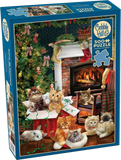 Christmas Kittens | Cobble Hill | 500 Pieces | Jigsaw Puzzle - Puzzles +