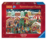 Christmas Market | Angela Holland | Ravensburger | 1000 Pieces | Jigsaw Puzzle - Puzzles +