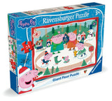 Christmas - Peppa Pig | Ravensburger | 24 Super Sized Pieces | Giant Floor Jigsaw Puzzle - Puzzles +