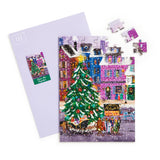 Christmas Square - Joy Laforme | Galison | 60 Pieces | Greeting Card Jigsaw Puzzle - Puzzles +